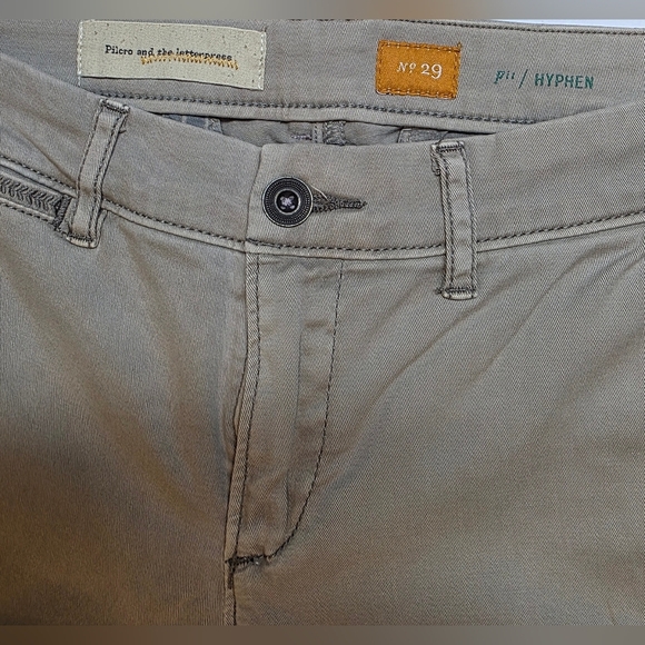 Pilcro and Letterpress women’s khaki /beige cotton pants, size 29 - Picture 7 of 11